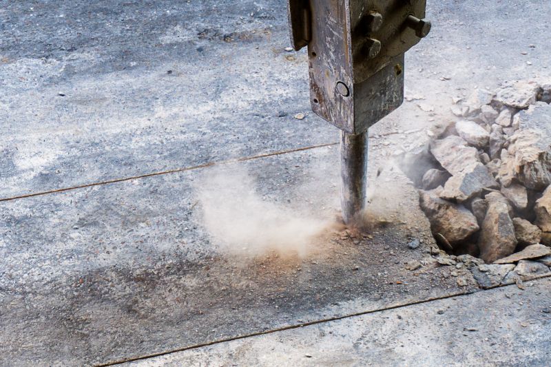 Concrete Pavement Demolition detail