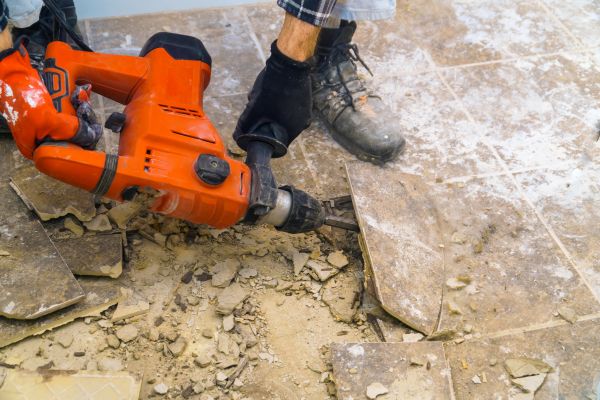 Floor Demolition in Castle Rock