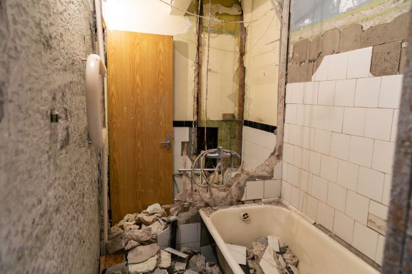 Shower Tile Demolition in Castle Rock